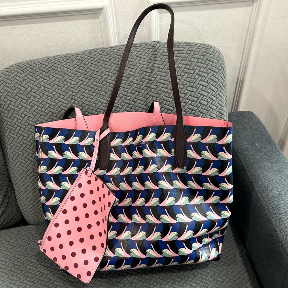 Kate spade reversible tote